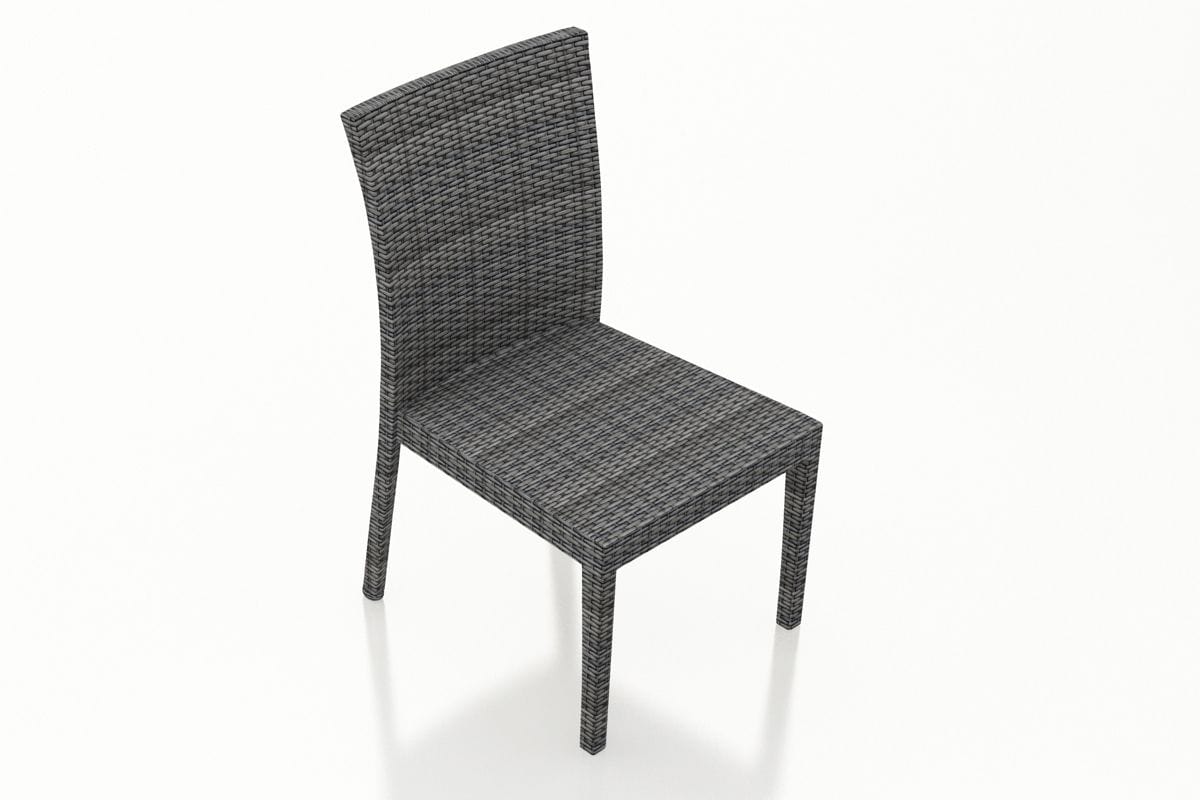 Harmonia Living Outdoor Furniture Frame Only Harmonia Living - District Dining Side Chair | HL-DIS-TS-DSC