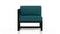 Harmonia Living Outdoor Furniture Harmonia Living - Avion Left Arm Section - Black | HL-AVN-BK-LAS
