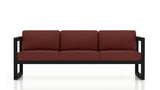 Harmonia Living Outdoor Furniture Harmonia Living - Avion Sofa - Black | HL-AVN-BK-S