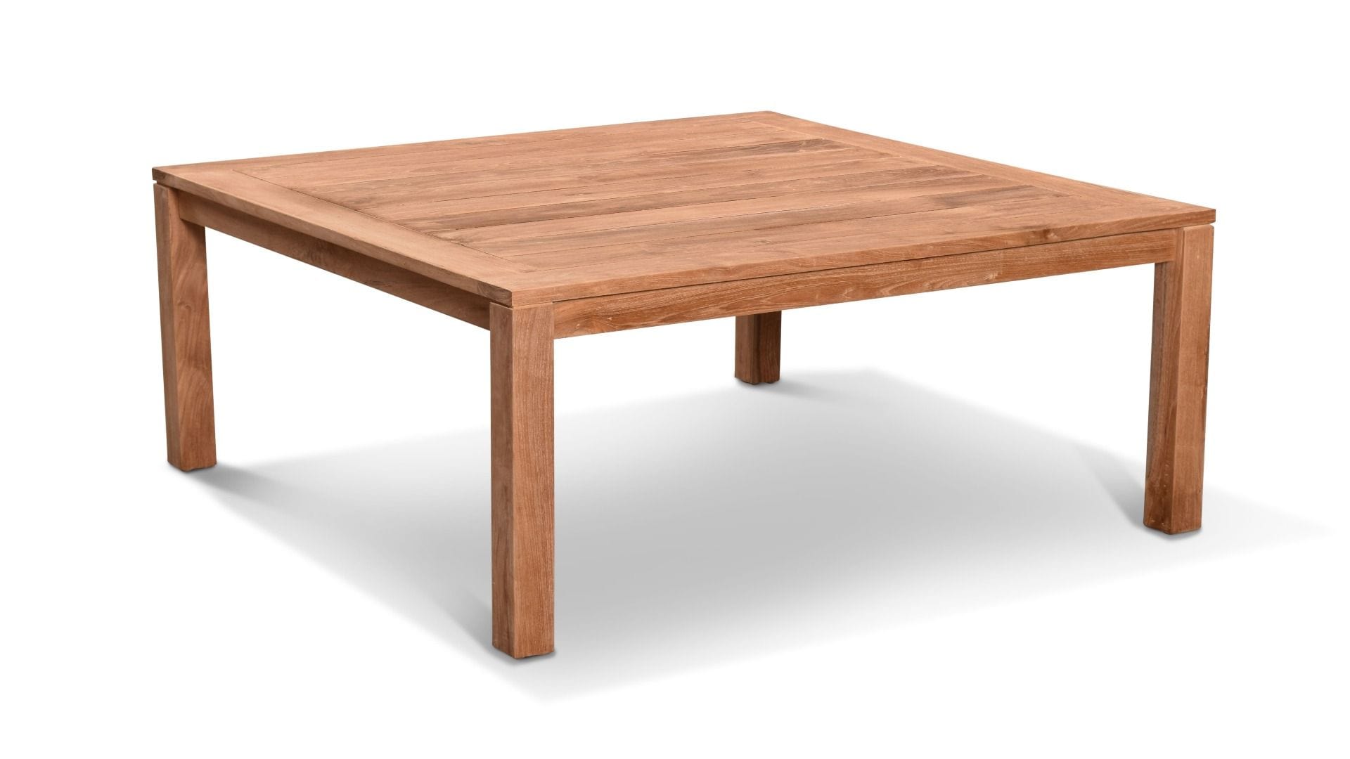 Harmonia Living Outdoor Furniture Harmonia Living - Classic Teak Square Coffee Table