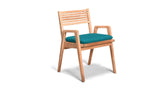 Harmonia Living Outdoor Furniture Harmonia Living - Link Dining Arm Chair | HL-LINK-TK-DAC