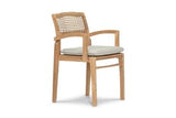 Harmonia Living Outdoor Furniture Harmonia Living - Sands Dining Arm Chair | HL-SNDS-SD-DAC