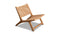 Harmonia Living Outdoor Furniture Harmonia Living - Vienna Lounge Chair - Straw