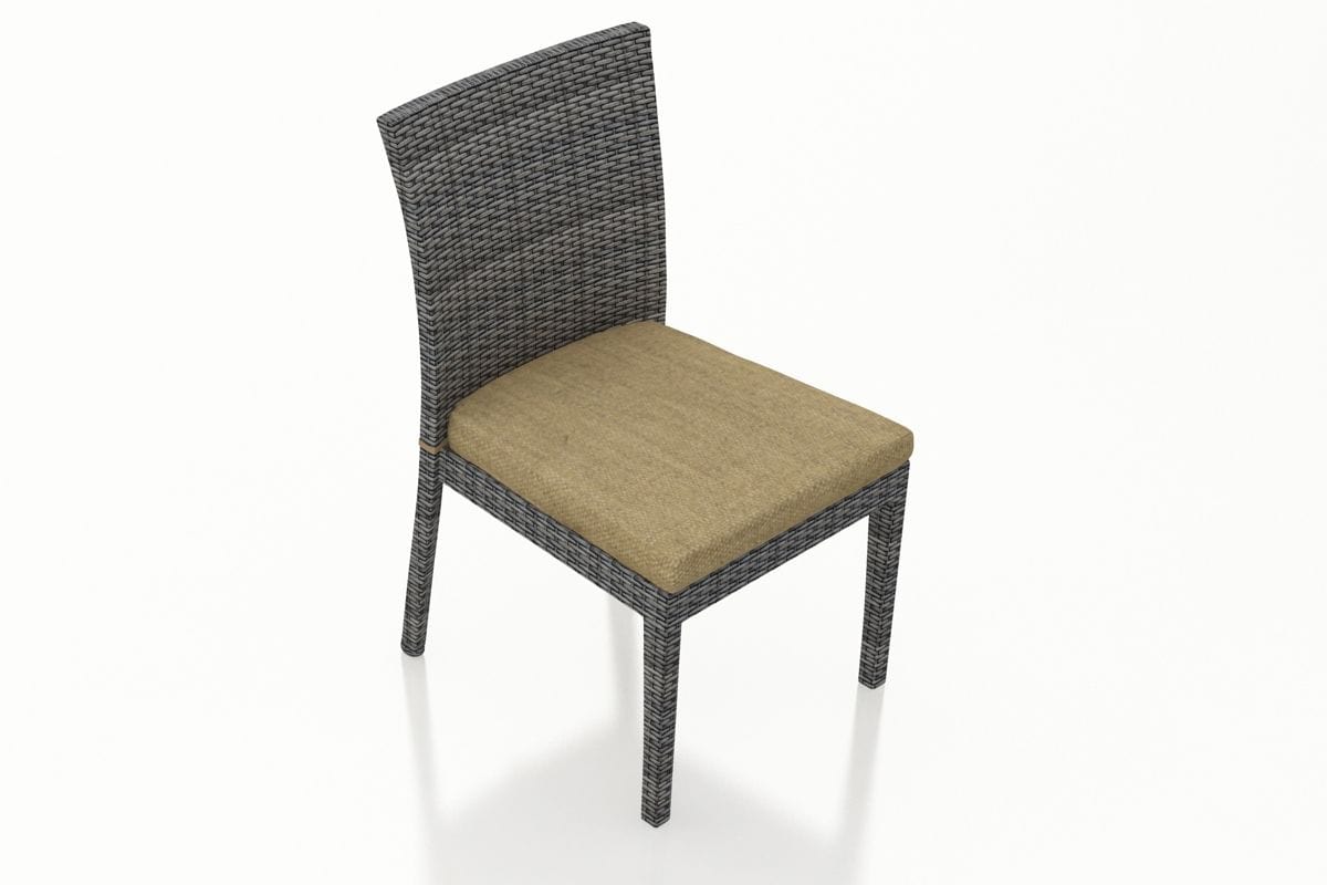Harmonia Living Outdoor Furniture Heather Beige Harmonia Living - District Dining Side Chair | HL-DIS-TS-DSC