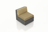 Harmonia Living Outdoor Furniture Heather Beige Harmonia Living - District Middle Section | HL-DIS-TS-MS