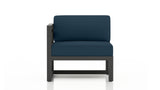 Harmonia Living Outdoor Furniture Slate/Spectrum Indigo Harmonia Living - Avion Left Arm Section - Slate | HL-AVN-SL-LAS