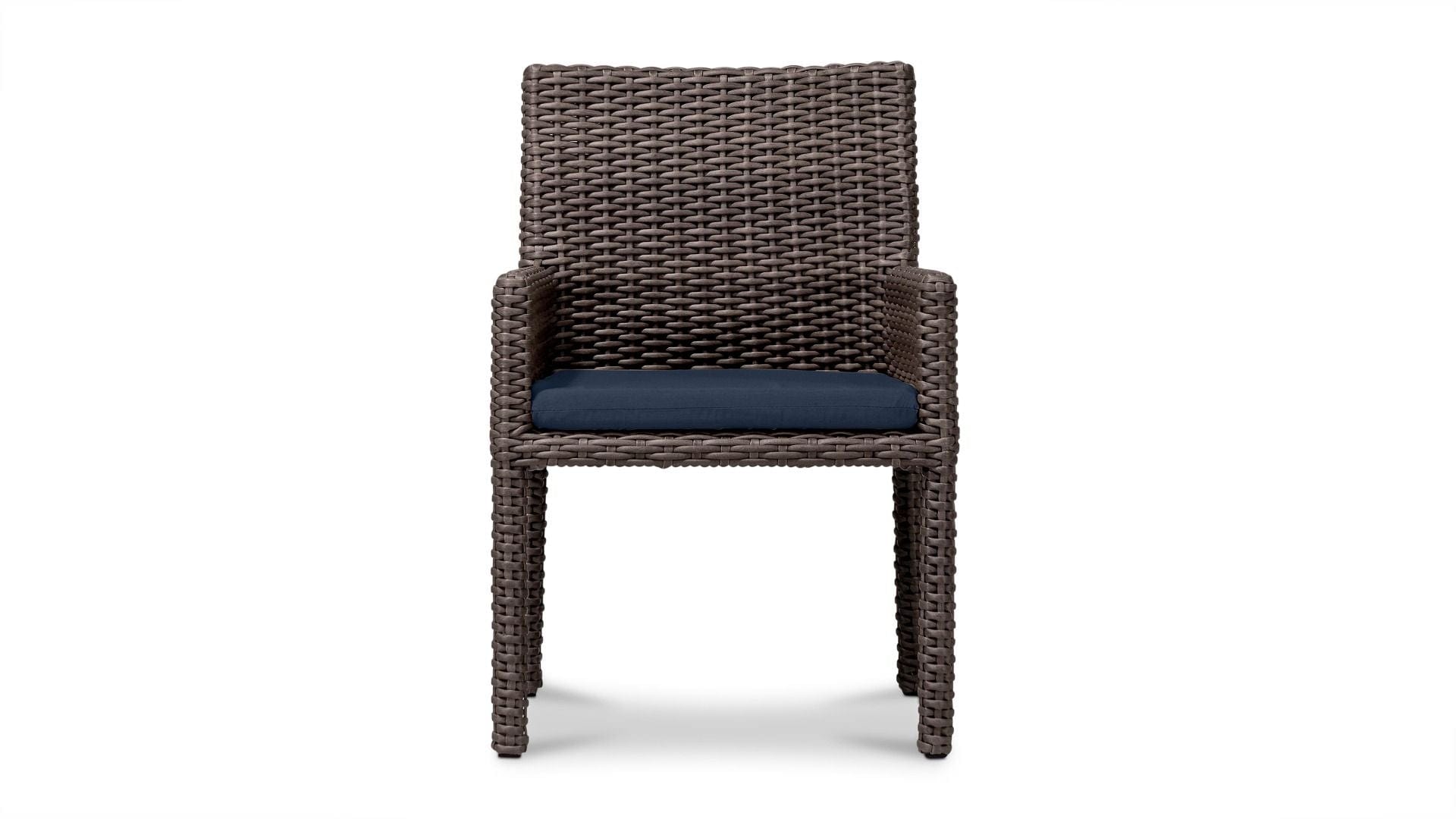 Harmonia Living Outdoor Furniture Spectrum Indigo Harmonia Living - Dune Dining Arm Chair | HL-DUNE-DW-DAC