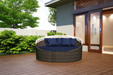 Harmonia Living Outdoor Furniture Spectrum Indigo Harmonia Living - Wink Canopy Daybed in Chestnut | HL-WINK-CH-DB