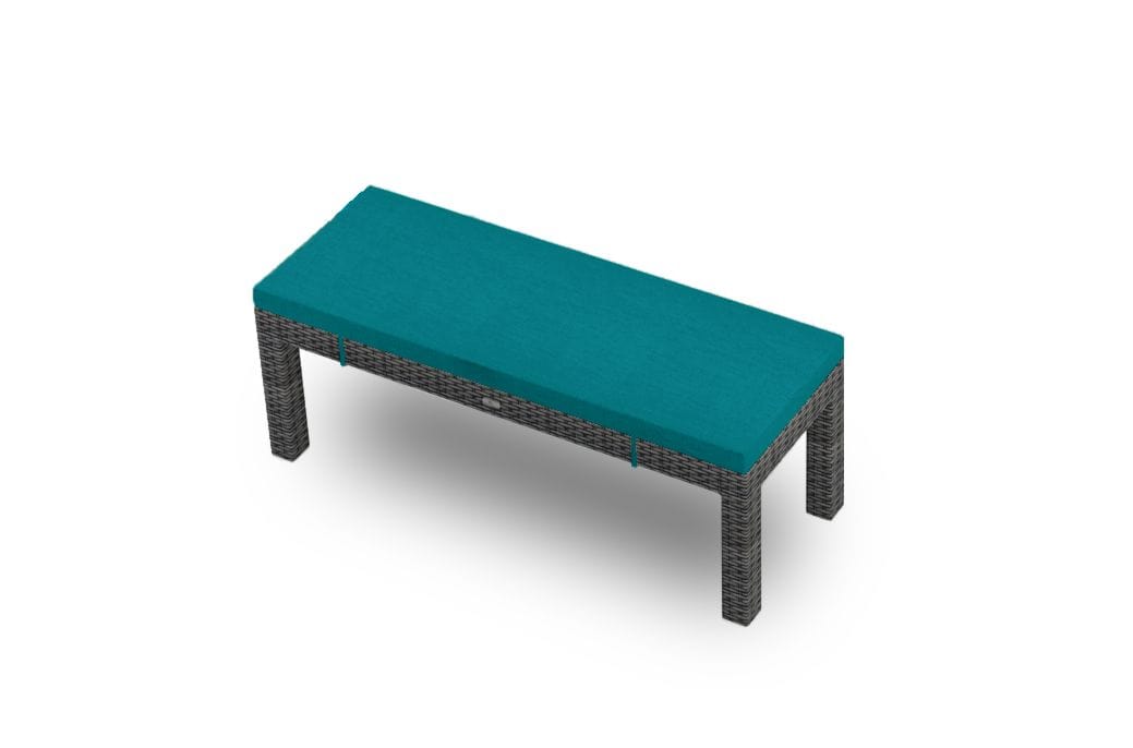 Harmonia Living Outdoor Furniture Spectrum Peacock Harmonia Living - District 2-Seater Dining Bench | HL-DIS-TS-2DB