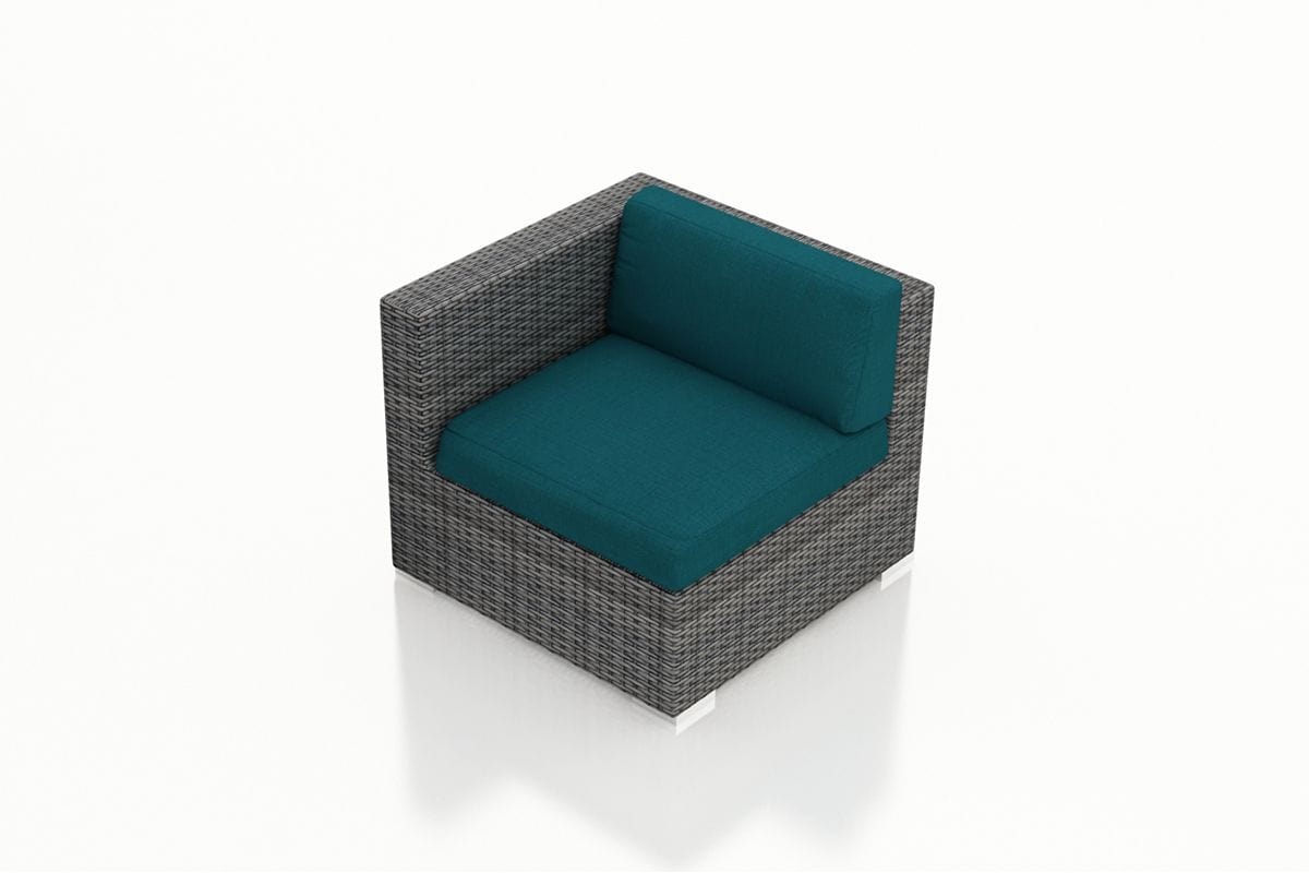 Harmonia Living Outdoor Furniture Spectrum Peacock Harmonia Living - District Left Arm Section | HL-DIS-TS-9ASDS