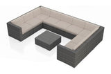 Harmonia Living Outdoor Sectional Harmonia Living - District 10 Piece Surround Sectional Set