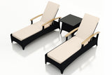 Harmonia Living Outdoor Sets Harmonia Living - Arbor 3 Piece Chaise Lounge Set
