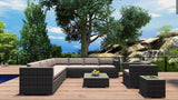 Harmonia Living Outdoor Sets Harmonia Living - District 10 Piece Club Chair Sectional Set