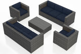 Harmonia Living Outdoor Sets Harmonia Living - District 5 Piece Double Sofa Set