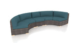 Harmonia Living Outdoor Sets Harmonia Living - Dune 3 Piece Extended Curved Sectional Set