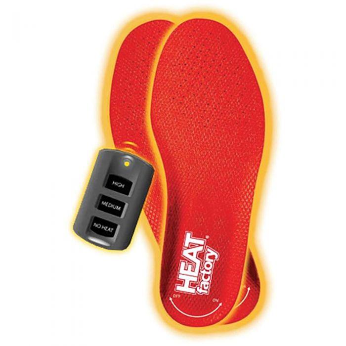 HEAT FACTORY Winter Sports > Hand & Foot Warmers PRO FLEX HEATED INSOLES XX-LARGE HEAT FACTORY - PRO FLEX HEATED INSOLES