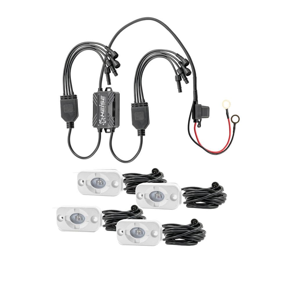 HEISE LED Lighting Systems Lighting HEISE RBG Accent Light Kit - 4 Pack [HE-4MLRGBK]