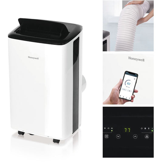 Honeywell Smart WiFi Portable Air Conditioner and Dehumidifier with Alexa Voice Control