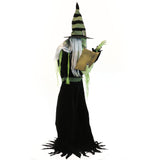 Haunted Hill Farm - 6-Ft. Tall Motion-Activated Enchantress Witch by SVI, Premium Talking Halloween Animatronic, Plug-In