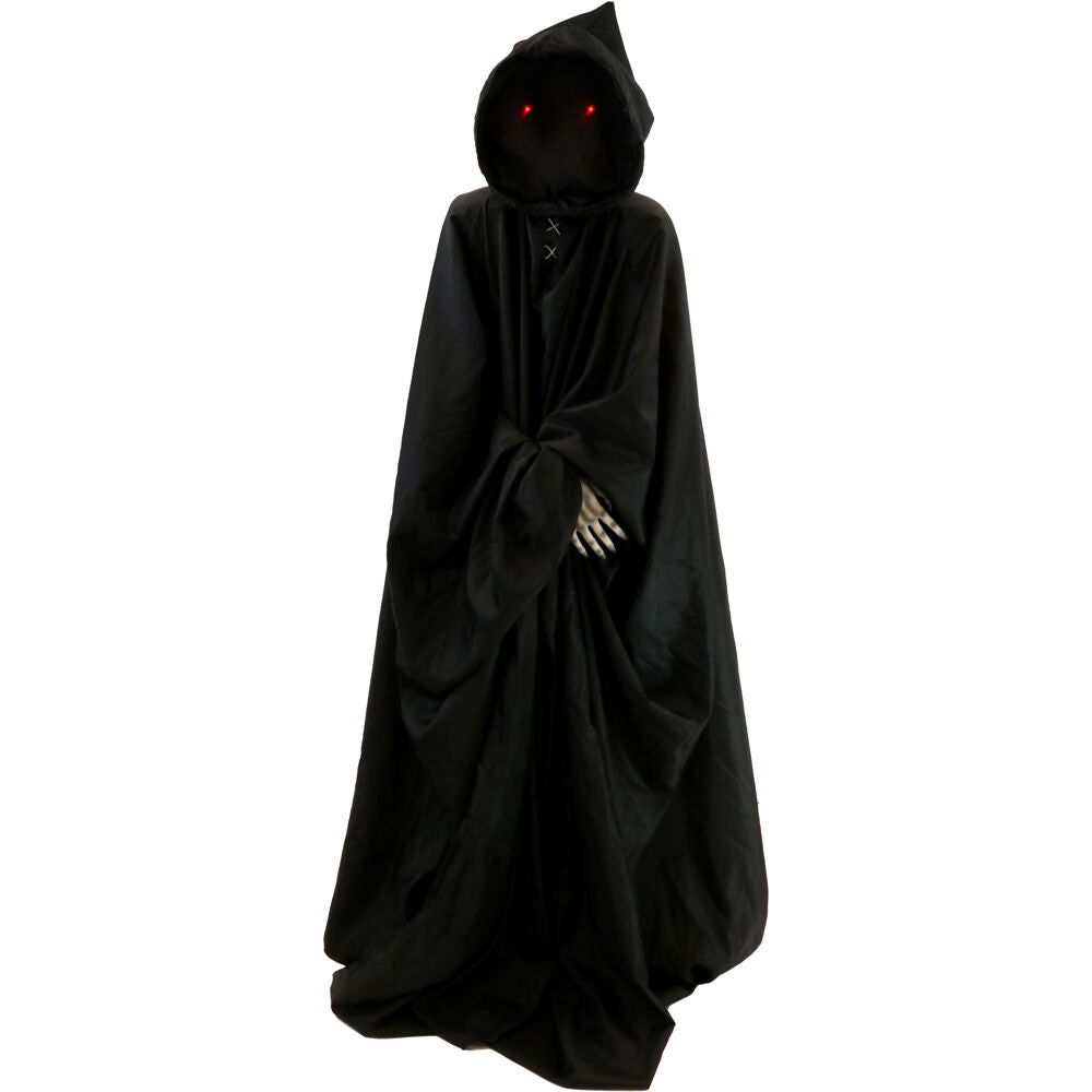 Haunted Hill Farm -  Abigar the Lurching Demon Reaper by Tekky, Indoor or Covered Outdoor Premium Halloween Animatronic, Plug-In or Battery