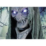 Haunted Hill Farm -  Leafless Lenny the Talking Tree with Moving Mouth, Indoor or Covered Outdoor Halloween Decoration