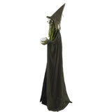 Haunted Hill Farm -  6-Ft. Buella the Animatronic Fortune-Telling Witch, Indoor or Covered Outdoor Halloween Decoration