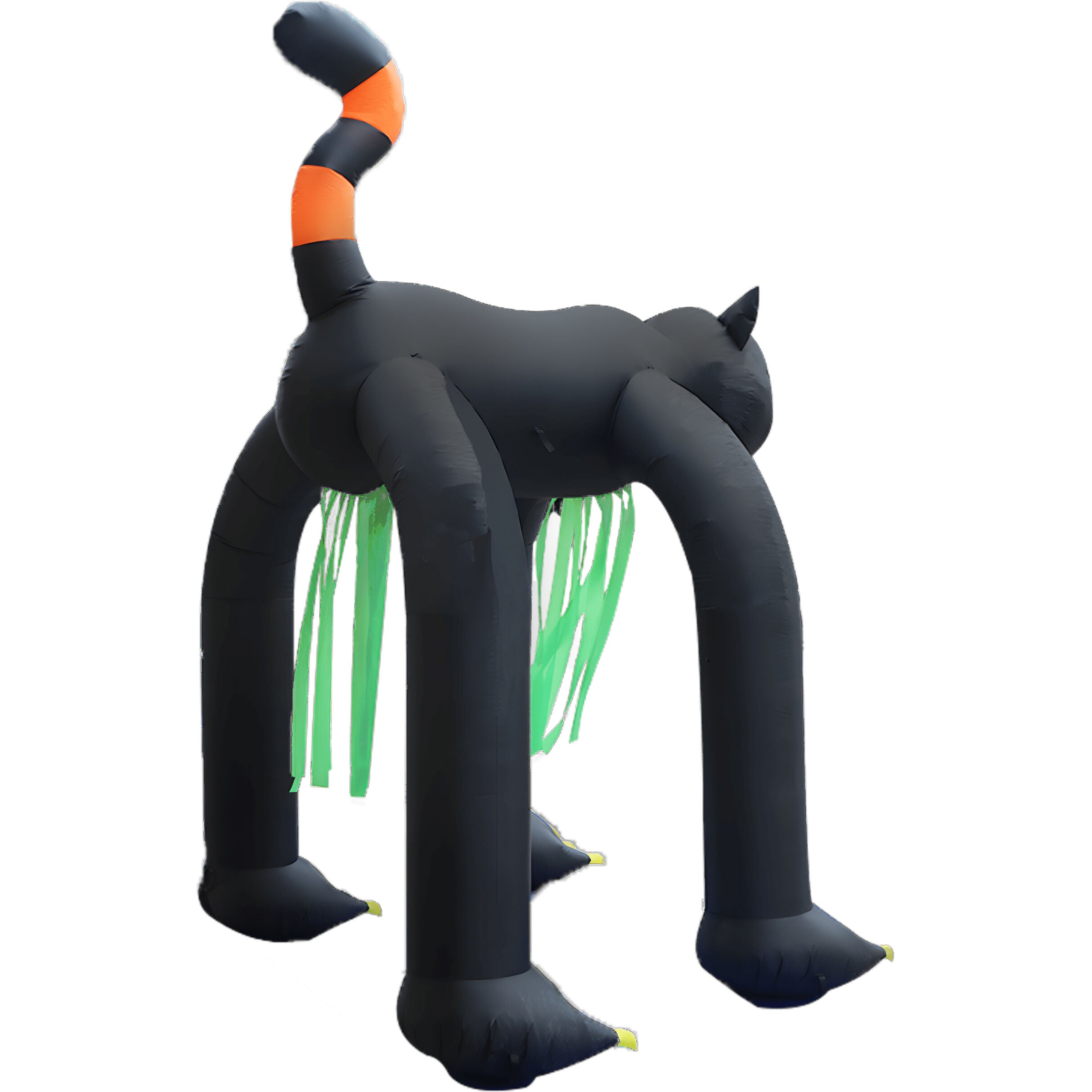 Haunted Hill Farm - 10-Ft. Tall Pre-lit Inflatable Black Cat Arch