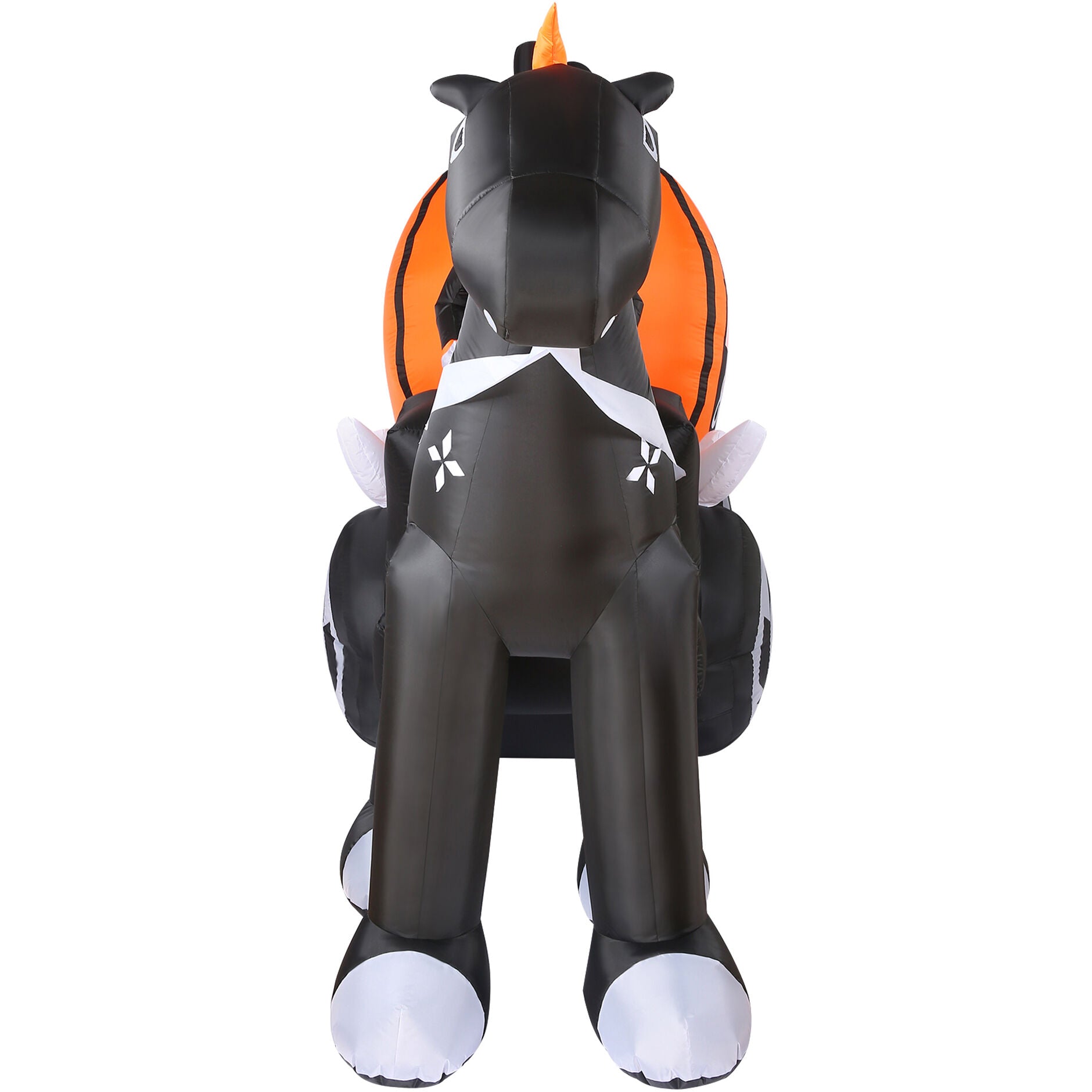 Haunted Hill Farm - 6-Ft. Tall Pre-lit Inflatable Halloween Carriage