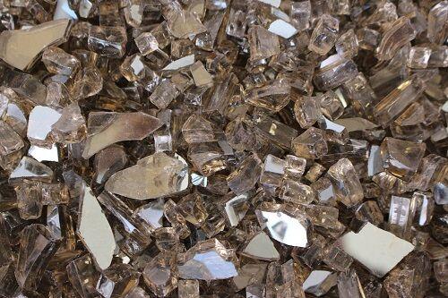 Hiland Fire Glass Hiland Patio Heaters 20lbs Reflective Fire Glass - Bronze