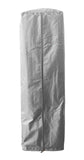 Hiland Heater Covers Hiland Patio Heaters Table Top Glass Tube Patio Heater Cover in Silver 11" shield, 13" base 38" height