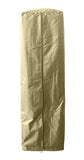 Hiland Heater Covers Hiland Patio Heaters Table Top Glass Tube Patio Heater Cover in Tan 11" shield, 13" base 38" height