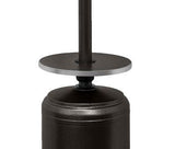 Hiland Patio Heaters Parasol Patio Heaters Hiland Patio Heaters Outdoor Patio Heater with Wheel in Hammered Bronze