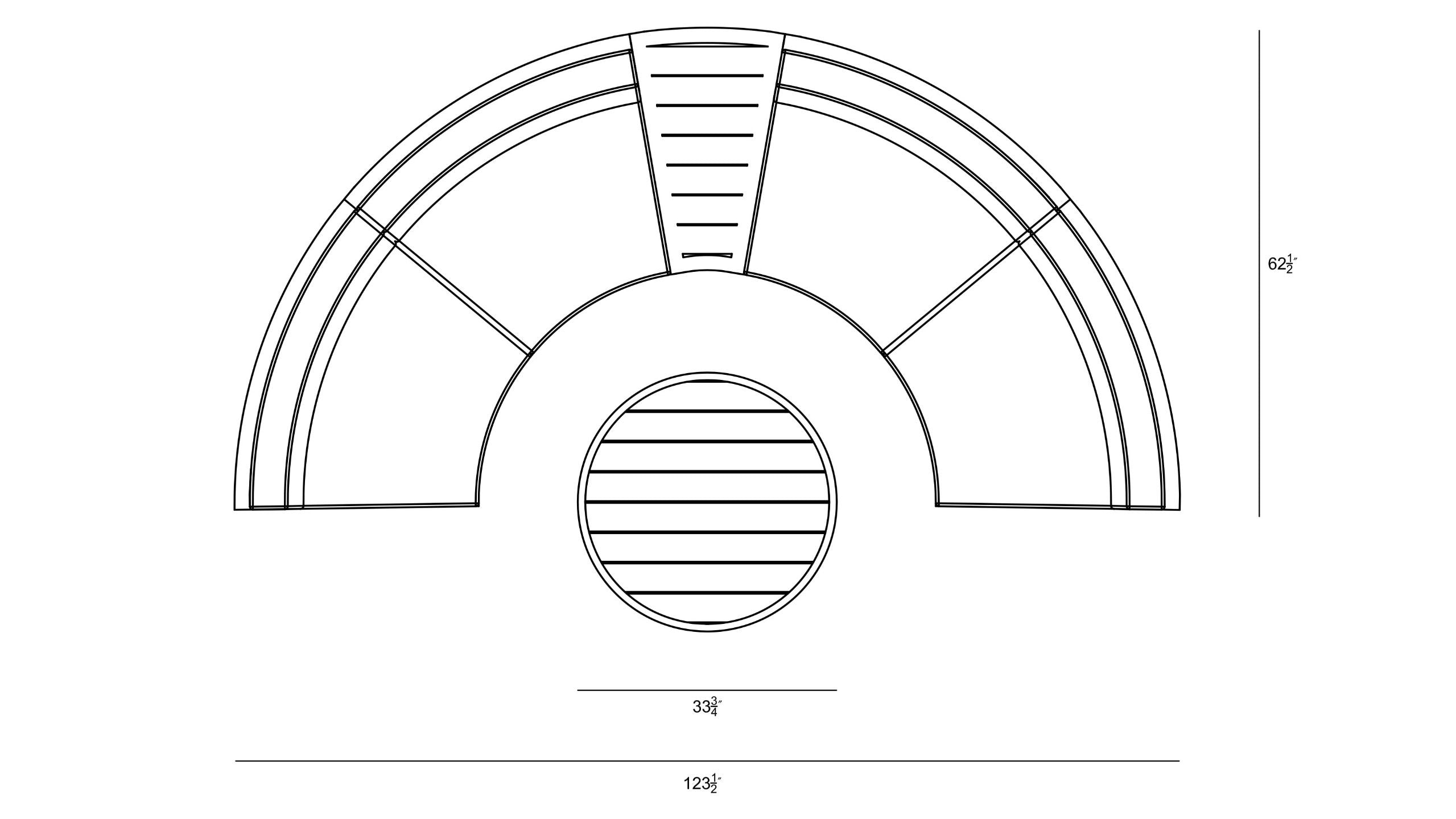 Harmonia Living - Avion 4 Piece Curve Sectional Set - Slate | HL-AVN-SL-4CSEC