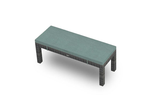 Harmonia Living - District 2-Seater Dining Bench - Canvas Spa | HL-DIS-TS-2DB-SP