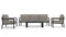 Harmonia Living - Pacifica 5 Piece Sofa Set - Slate | HL-PAC-SL-5SS