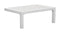 HomeRoots Outdoors Outdoor Furniture > Outdoor Tables White / Polyresin, Powder Coated Aluminum 28" x 18.1" x 10.2" White, Polyresin, Powder Coated Aluminum, Side Table