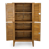 Homestyles Outdoor Accessories Homestyles - Maho Brown Outdoor Storage Cabinet | 5663-27