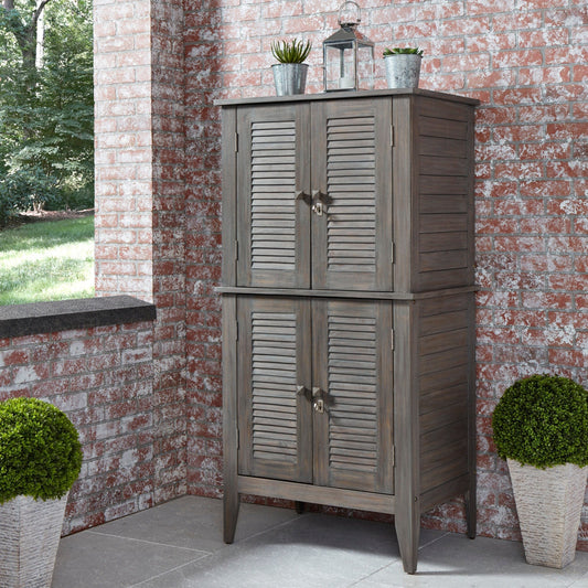 Homestyles Outdoor Accessories Homestyles - Maho Gray Storage Cabinet | 5664-27