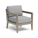 Homestyles Outdoor Dining Chairs Homestyles - Sustain Gray Outdoor Lounge Armchair Pair and End Table | 5675-10-10D-21