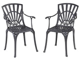 Homestyles Outdoor Dining Set Grenada Outdoor Chair Pair by Homestyles