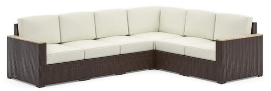 Homestyles Outdoor Sectional Palm Springs Outdoor 6 Seat Sectional by Homestyles