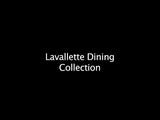 Hanover Lavallette 5-Piece Dining Set in Ocean Blue - LAVDN5PC-BLU
