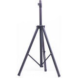 Hanover - 35.4 in. 1500-Watt Infrared Electric Patio Heater with Remote Control and Tripod Stand in Silver/Black