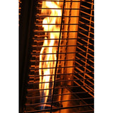 Hanover - Triangle Patio Heater, 7.5' Tall, Propane Flame Glass, 42,000 BTU - Patio Heaters - HANHT104SS