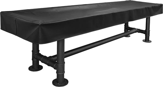 Imperial Billiards Accessories Imperial - 109" x 29" x 8" Black Naugahyde Fitted Cover for 9' Shuffleboard - 18-234