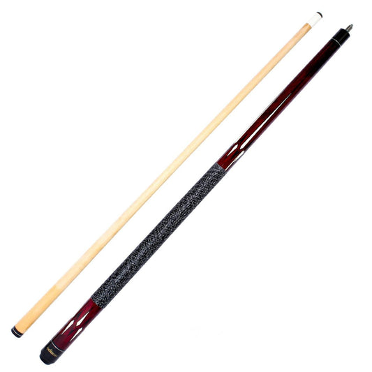 Imperial Billiards Accessories Imperial - Burgundy Stain Black & Ivory Prongs, Hardwood Shaft - 13-110