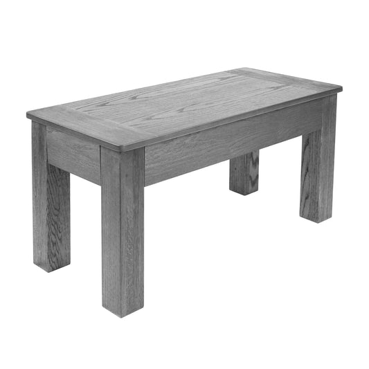Imperial Game Tabls and Furniture Imperial - 36" Unpadded 2 Person Bench Silver Mist - 26-16118