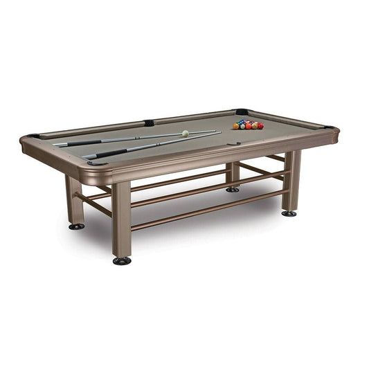 Imperial Game Tabls and Furniture Imperial - 8' Non-Slate Champagne Outdoor Pool Table - 29-830