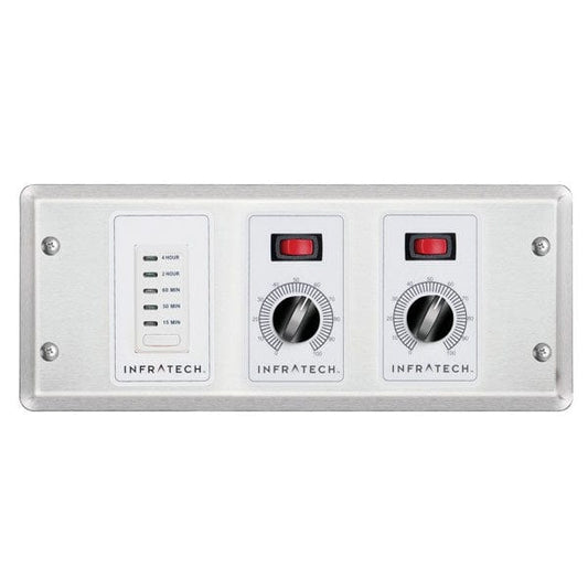 Infratech Controller Infratech 2 Zone Analog Control with Digital Timer | Solid State Control Packages MODEL 30-4046