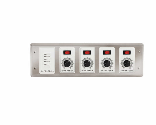 Infratech Controller Infratech 4 Zone Analog Control with Digital Timer | Solid State Control Packages MODEL 30-4048
